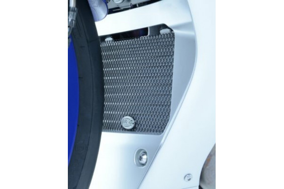 Protection de Radiateur d'Huile Alu Argent R&G pour Yamaha YZF-R1 & M (15-24) - OCG0023TI Protection de Radiateur d'Huile Alu Argent R&G pour Yamaha YZF-R1 & M (15-24) - OCG0023TI
