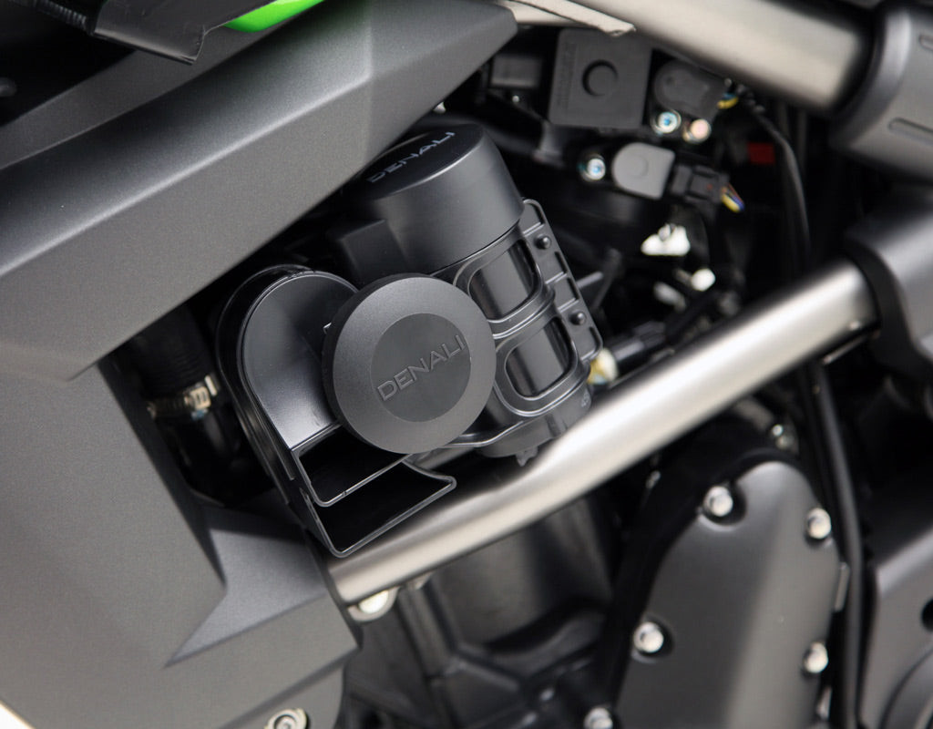 Support de Klaxon DENALI SoundBomb pour Kawasaki Versys 650 (10-14)