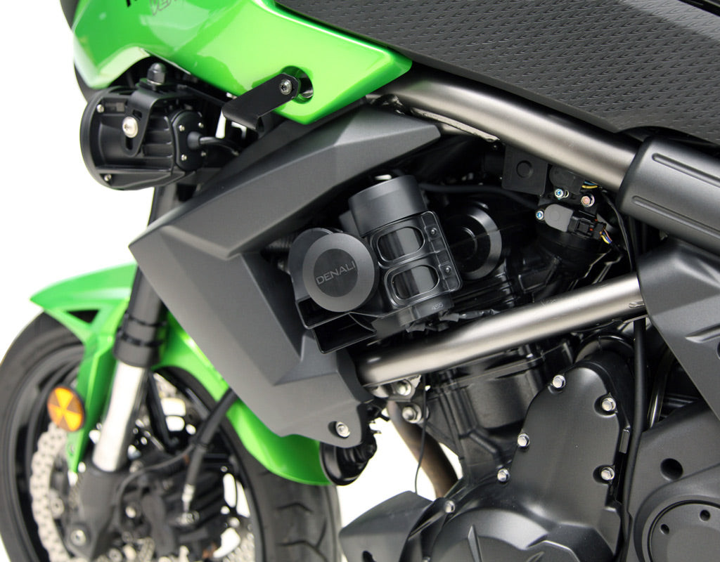 Support de Klaxon DENALI SoundBomb pour Kawasaki Versys 650 (10-14)