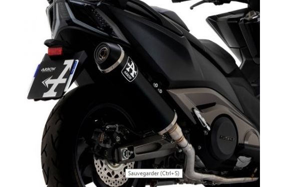 Silencieux Homologué ARROW Urban pour Kymco AK 550 (21-22) Silencieux Homologué ARROW Urban pour Kymco AK 550 (21-22)