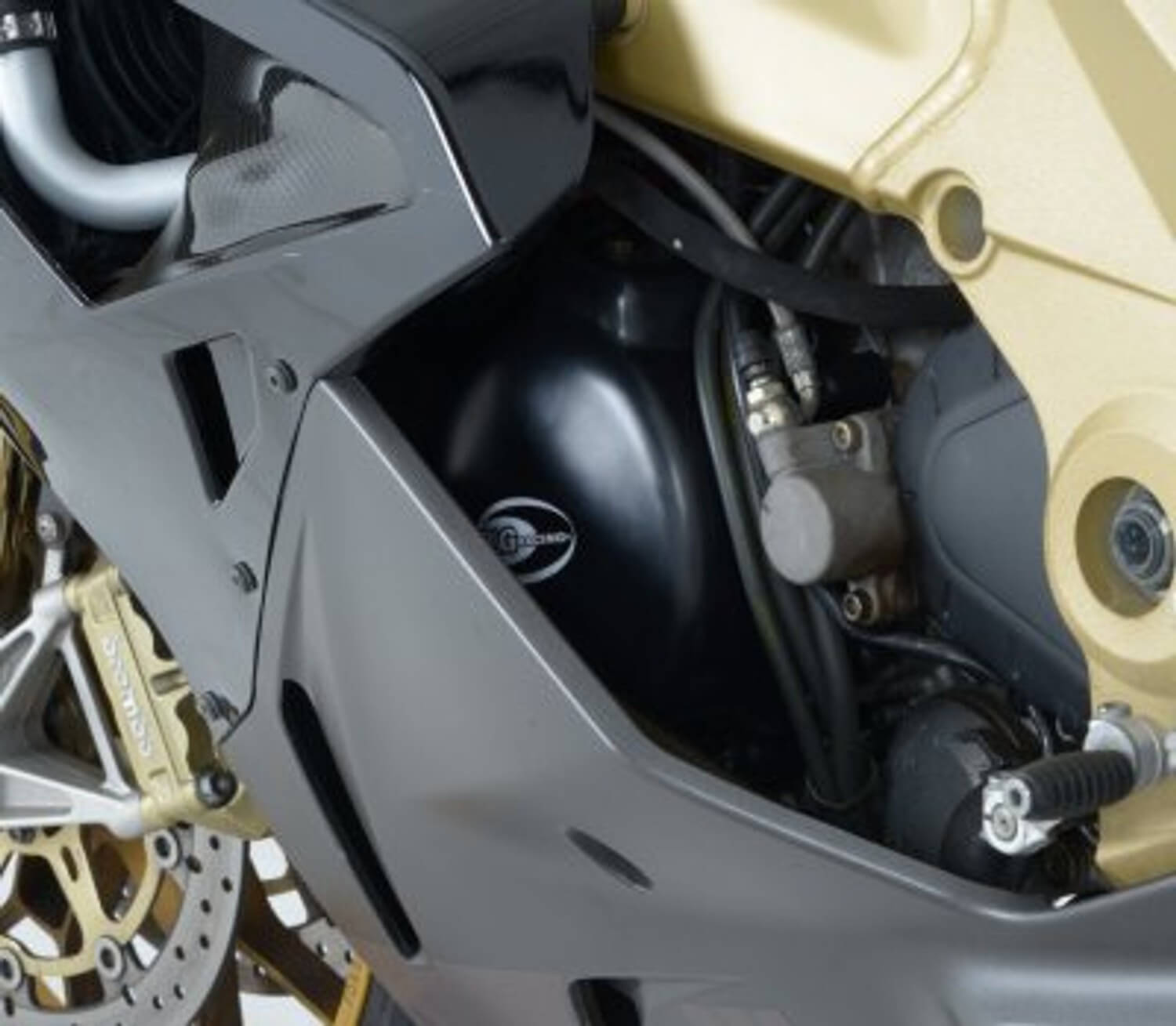 Couvre Carter Droit R&G Racing pour Aprilia RSV 1000 (04-10)