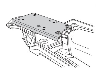 Support Top Case Shad pour KTM Super Adventure 1290 (21-24)