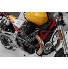 Crash Bar Moteur/Haut Sw-Motech pour Moto-Guzzi V85 TT et Travel (19-22)
