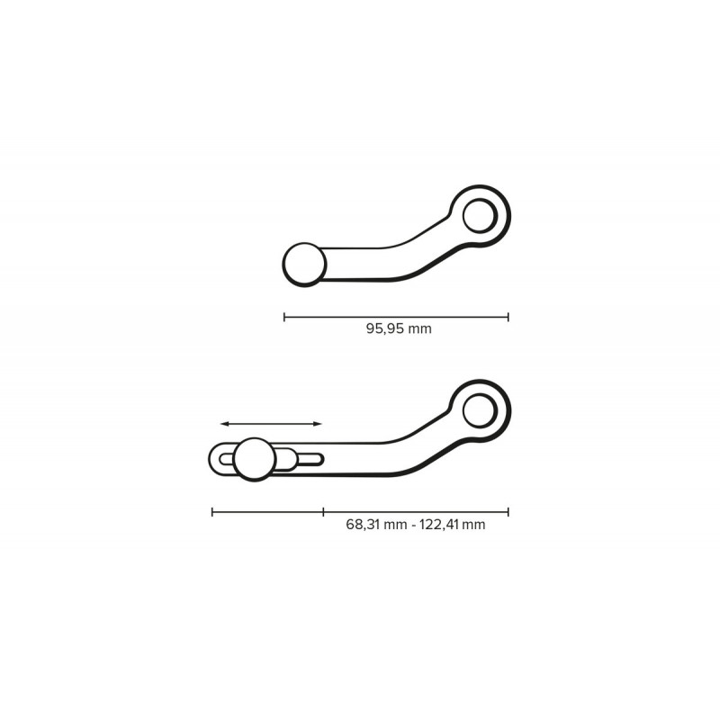 Sélecteur de Vitesse Réglable SW-Motech pour BMW G 310 R (16-24) FSC.08.261.10002 Sélecteur de Vitesse Réglable SW-Motech pour BMW G 310 R (16-24) FSC.08.261.10002