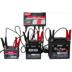Chargeur de Batterie BS intelligent BK20 - Acide et Lithium - 6V/12V 3x2A