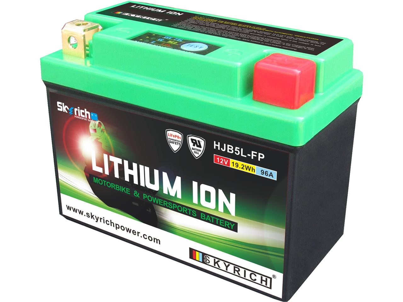 Batterie Lithium Skyrich HJB5L-FP / YB4L-A / YB4L-B