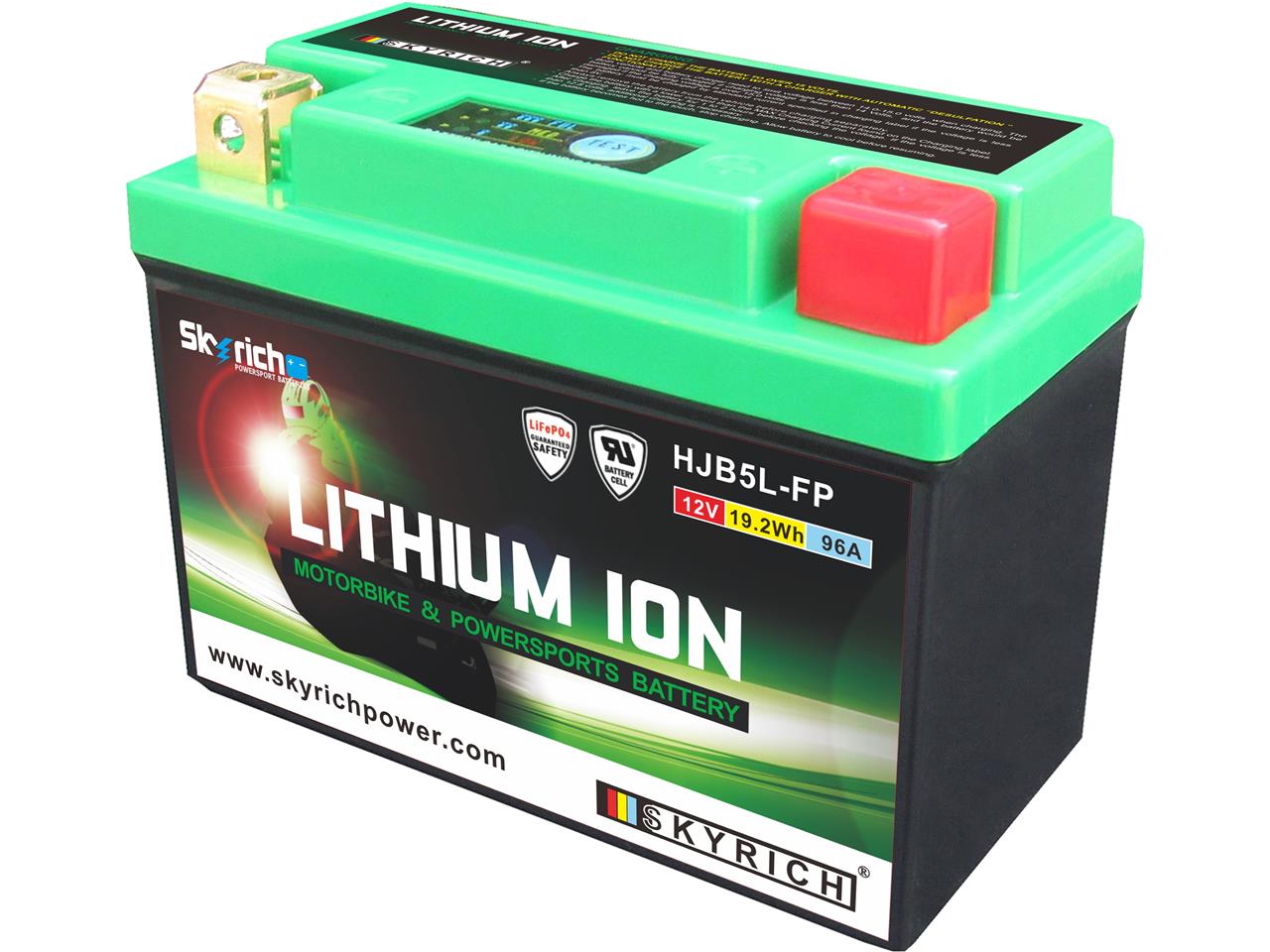 Batterie Lithium Skyrich 12N4-3B / 12N5-3B / 12N5.5-3B