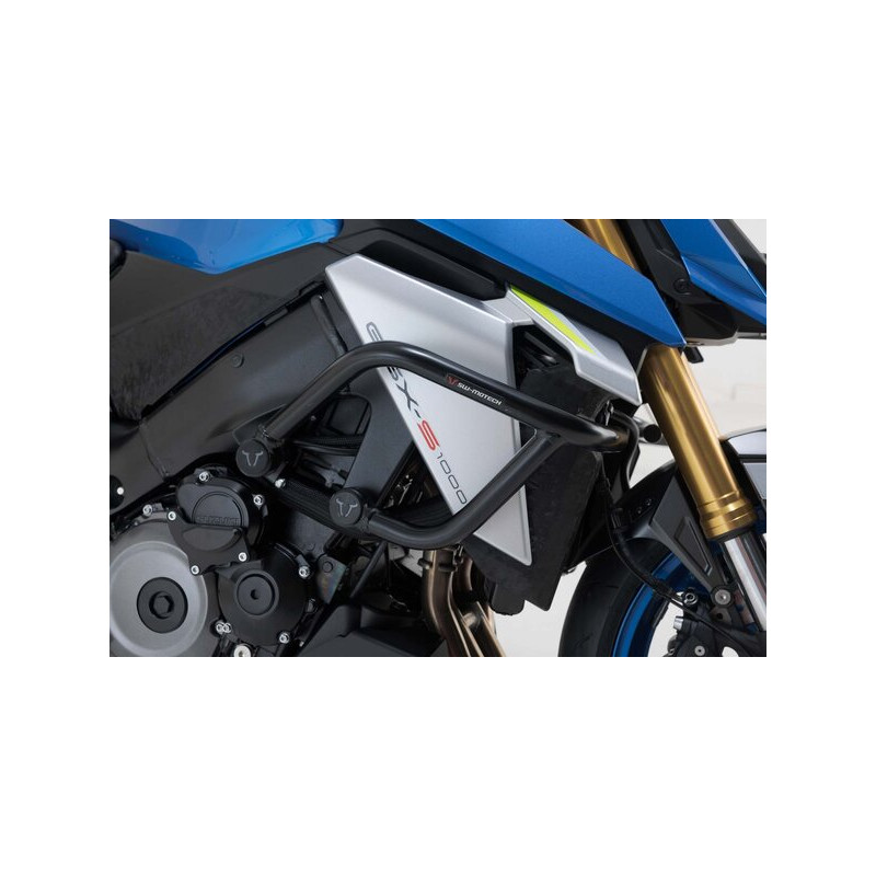 Crash Bar Haut Sw-Motech pour Suzuki GSX-S 1000 (21-24) SBL.05.587.10000/B Crash Bar Haut Sw-Motech pour Suzuki GSX-S 1000 (21-24) SBL.05.587.10000/B