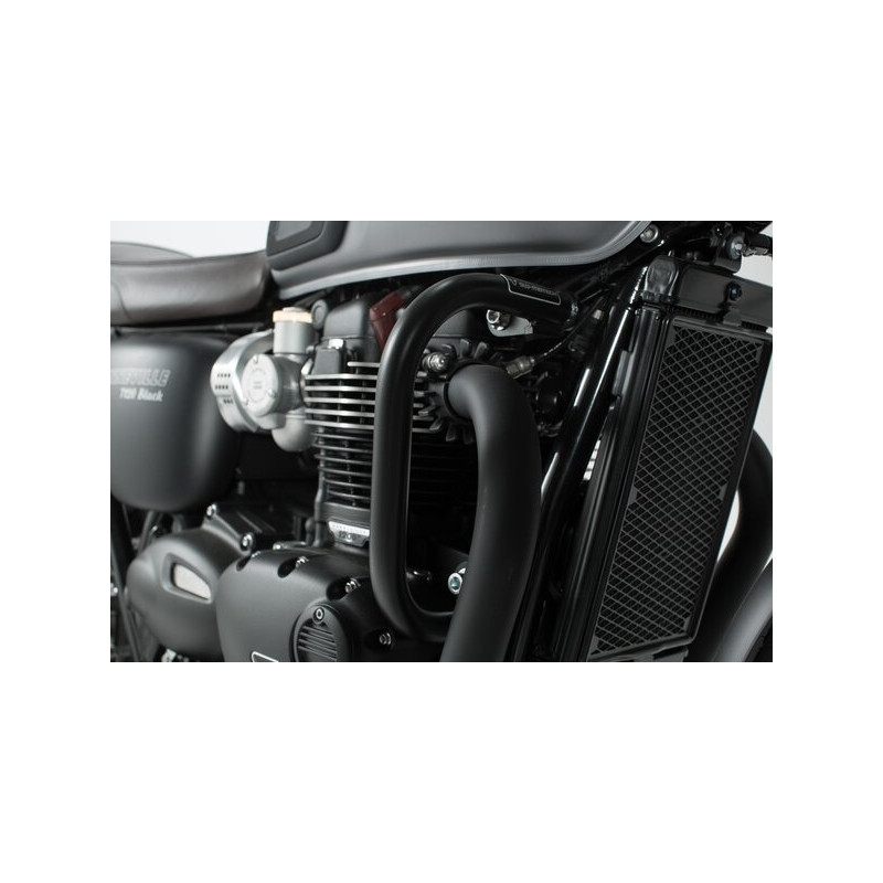 Crash Bar Moteur Sw-Motech pour Triumph Bonneville T120 (16-24) SBL.11.667.10003/B Crash Bar Moteur Sw-Motech pour Triumph Bonneville T120 (16-24) SBL.11.667.10003/B