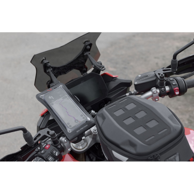 Kit support universel SW-Motech avec Smartphone Drybag GPS.00.308.35500 Kit support universel SW-Motech avec Smartphone Drybag GPS.00.308.35500