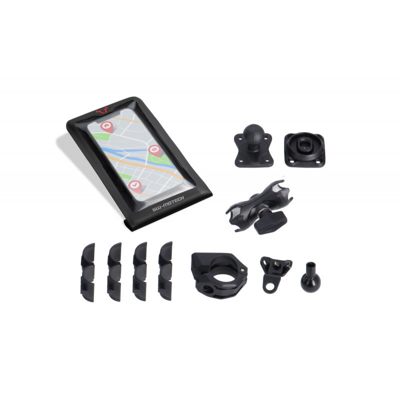Kit support universel SW-Motech avec Smartphone Drybag GPS.00.308.35500 Kit support universel SW-Motech avec Smartphone Drybag GPS.00.308.35500