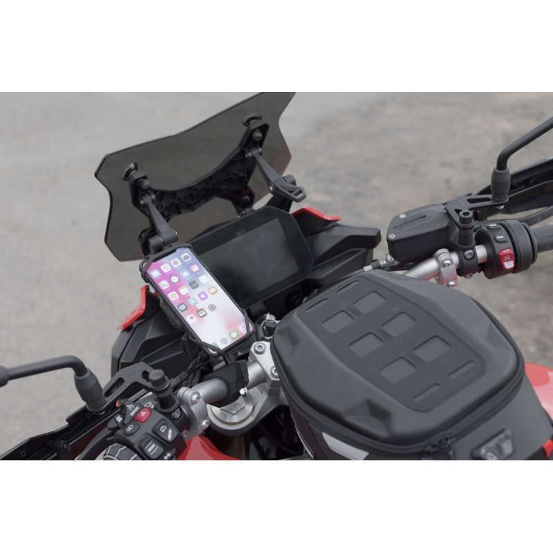 Kit support universel SW-Motech T-Lock grand smartphone GPS.00.308.35600 Kit support universel SW-Motech T-Lock grand smartphone GPS.00.308.35600