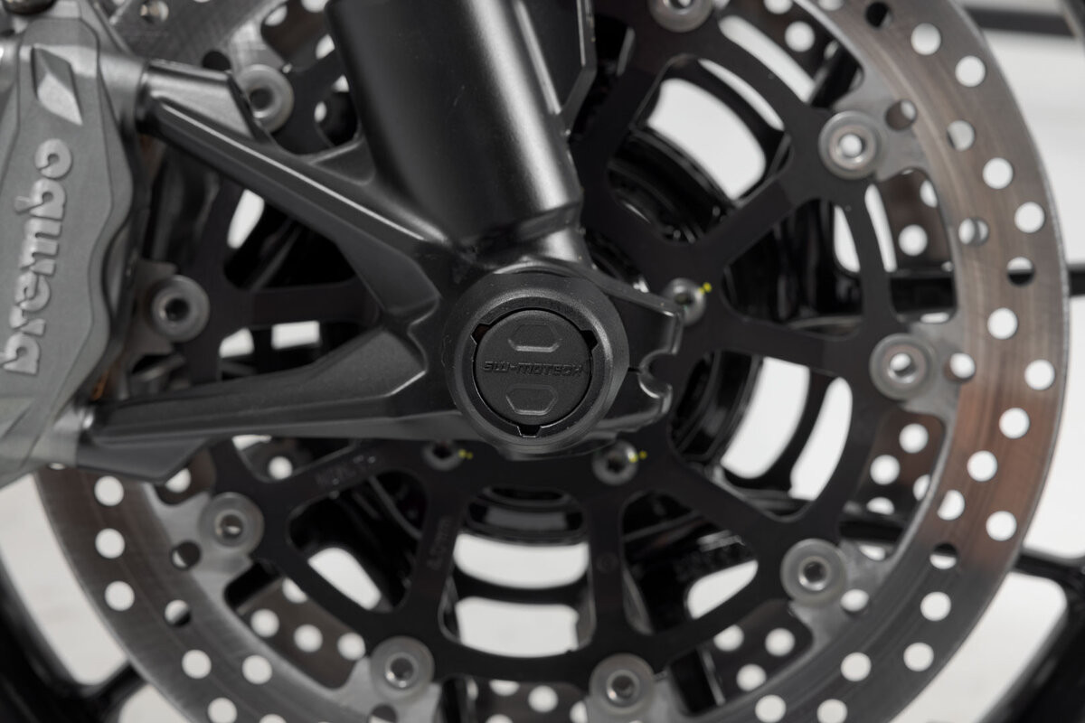 Protection de fourche SW-Motech pour Ducati Hyperstrada 821 (13-15)