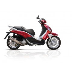 Echappement Scooter Yasuni Scooter 4 pour Sportcity 125 (06-13) Beverly 125 (00-09)