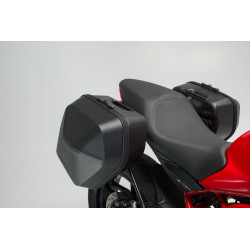 Pack Valises Latérales URBAN ABS et Supports SW-Motech pour Ducati Monster 797 (17-22)