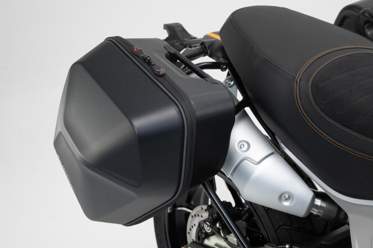 Pack Valises Latérales URBAN ABS et Supports SW-Motech pour Ducati Scrambler 1100 (18-20)