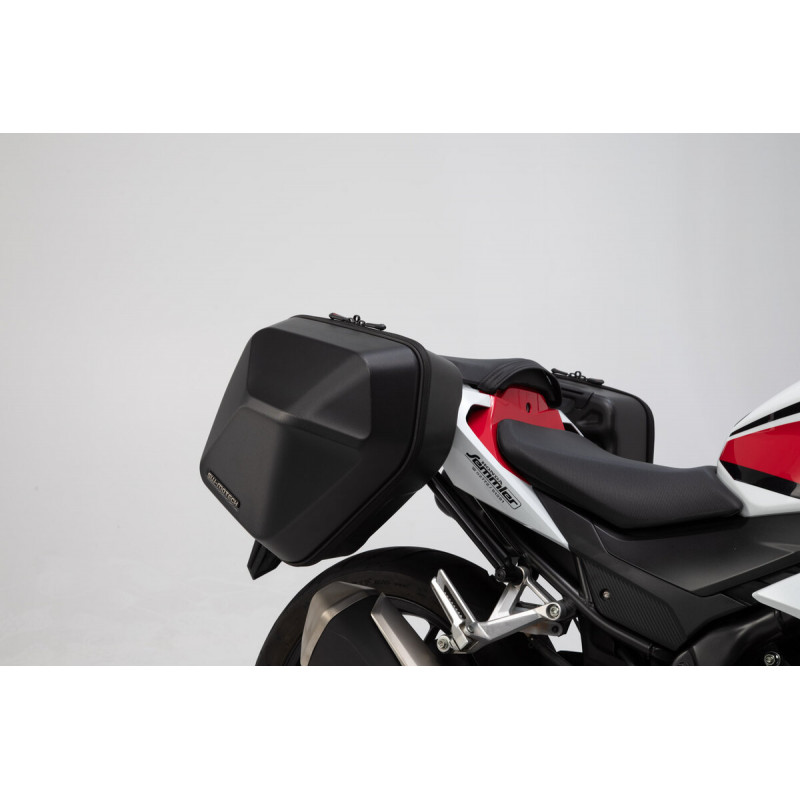 Pack Valises Latérales URBAN ABS et Supports SW-Motech pour Honda CBR 500 R (16-18)