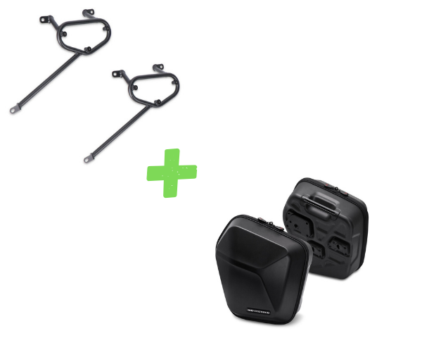 Pack Valises Latérales URBAN ABS et Supports SW-Motech pour Honda CB 650 R (19-20) BC.HTA.01.914.30000/B