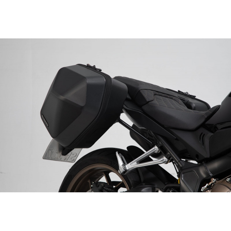 Pack Valises Latérales URBAN ABS et Supports SW-Motech pour Honda CB 650 R (19-20)