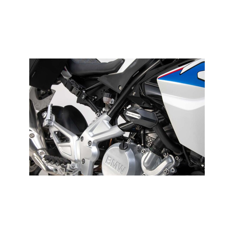 Kit Patins de Protection SW-Motech pour BMW G310 R (16-24) STP.07.649.10000/B Kit Patins de Protection SW-Motech pour BMW G310 R (16-24) STP.07.649.10000/B