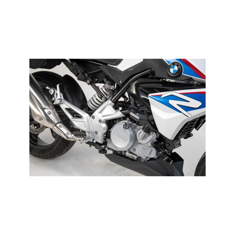Kit Patins de Protection SW-Motech pour BMW G310 R (16-24) STP.07.649.10000/B Kit Patins de Protection SW-Motech pour BMW G310 R (16-24) STP.07.649.10000/B