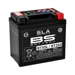 Batterie Moto BS BTX5L / BTZ6S  (YTX5L-BS)