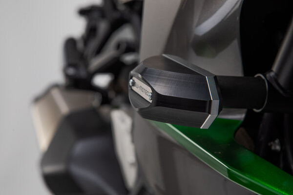 Kit Patins de Protection SW-Motech pour Kawasaki Ninja H2 SX (17-22) STP.08.590.11500/B