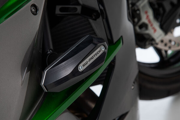 Kit Patins de Protection SW-Motech pour Kawasaki Ninja H2 SX (17-22) STP.08.590.11500/B