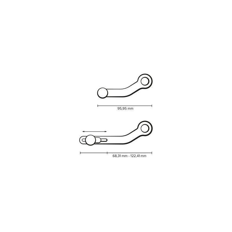 Sélecteur de Vitesse Réglable SW-Motech pour Ducati Monster 821 (14-22) FSC.22.511.10000 Sélecteur de Vitesse Réglable SW-Motech pour Ducati Monster 821 (14-22) FSC.22.511.10000