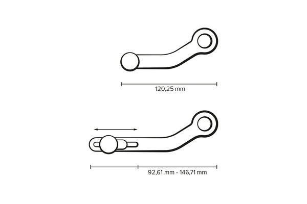 Sélecteur de Vitesse Réglable SW-Motech pour Honda Africa Twin 1000 (15-19) FSC.01.622.10000