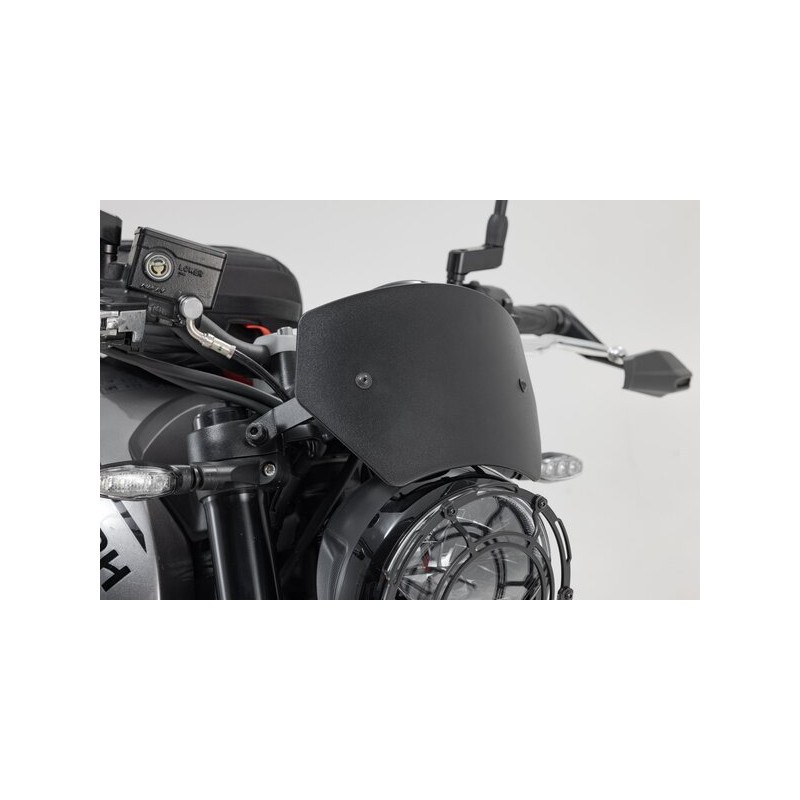 Pare-Brise Aluminium SW-Motech pour Triumph Trident 660 (21-24) SCT.11.842.10000/B Pare-Brise Aluminium SW-Motech pour Triumph Trident 660 (21-24) SCT.11.842.10000/B