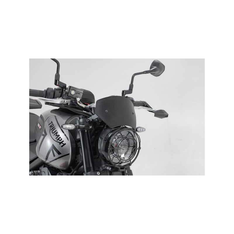 Pare-Brise Aluminium SW-Motech pour Triumph Trident 660 (21-24) SCT.11.842.10000/B Pare-Brise Aluminium SW-Motech pour Triumph Trident 660 (21-24) SCT.11.842.10000/B