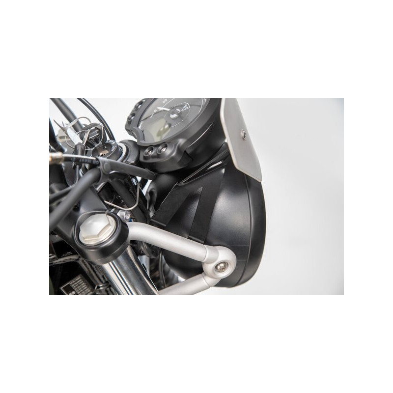 Pare-Brise Aluminium SW-Motech pour Triumph Street Scrambler (16-20) SCT.11.884.10001/S Pare-Brise Aluminium SW-Motech pour Triumph Street Scrambler (16-20) SCT.11.884.10001/S