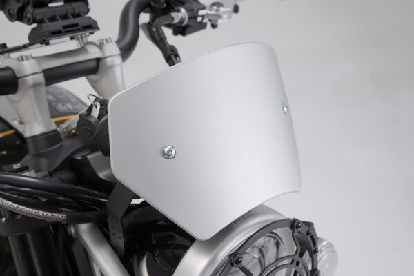 Pare-Brise Aluminium SW-Motech pour Triumph Scrambler 1200 XC et XE (18-22) SCT.11.929.10000/S