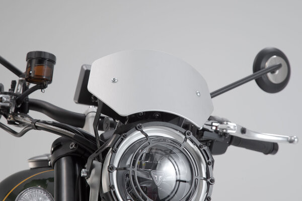 Pare-Brise Aluminium SW-Motech pour Triumph Scrambler 1200 XC et XE (18-22) SCT.11.929.10000/S
