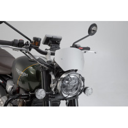 Pare-Brise Aluminium SW-Motech pour Triumph Scrambler 1200 XC et XE (18-22) SCT.11.929.10000/S