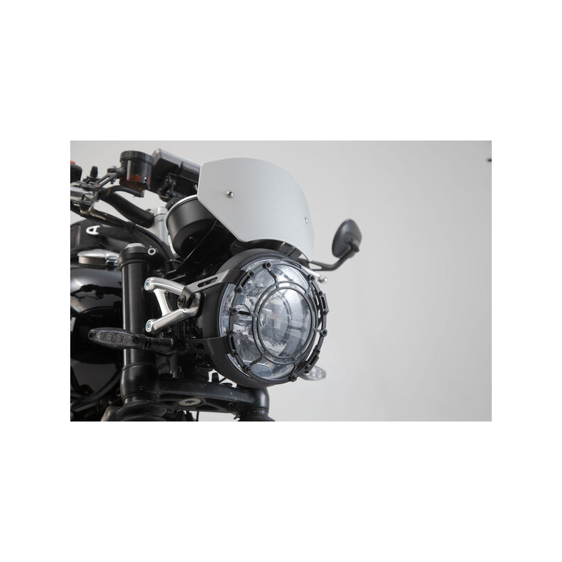 Pare-Brise Aluminium SW-Motech pour Triumph Speed Twin 1200 (18-24) SCT.11.928.10000/S Pare-Brise Aluminium SW-Motech pour Triumph Speed Twin 1200 (18-24) SCT.11.928.10000/S