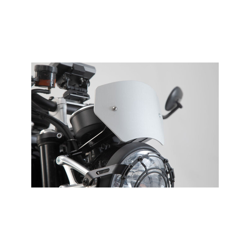Pare-Brise Aluminium SW-Motech pour Triumph Speed Twin 1200 (18-24) SCT.11.928.10000/S Pare-Brise Aluminium SW-Motech pour Triumph Speed Twin 1200 (18-24) SCT.11.928.10000/S