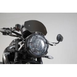 Pare-Brise Aluminium Noir SW-Motech pour Triumph Speed Twin 1200 (18-24) SCT.11.928.10000/B