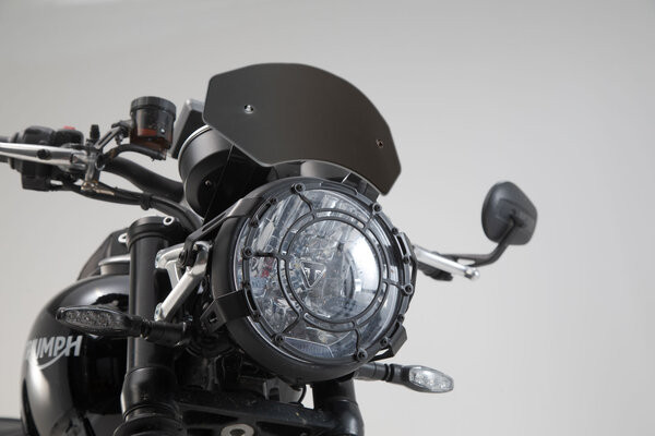 Pare-Brise Aluminium Noir SW-Motech pour Triumph Speed Twin 1200 (18-24) SCT.11.928.10000/B