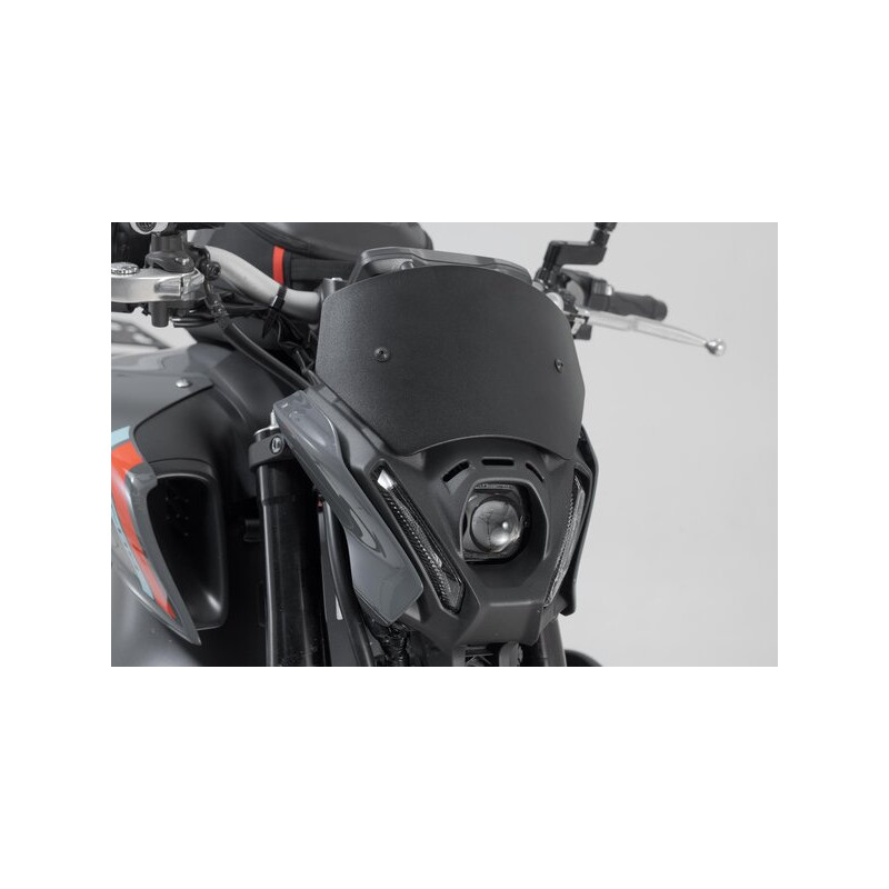 Pare-Brise Aluminium SW-Motech pour Yamaha MT-09 (20-23) SCT.06.851.10000/B Pare-Brise Aluminium SW-Motech pour Yamaha MT-09 (20-23) SCT.06.851.10000/B