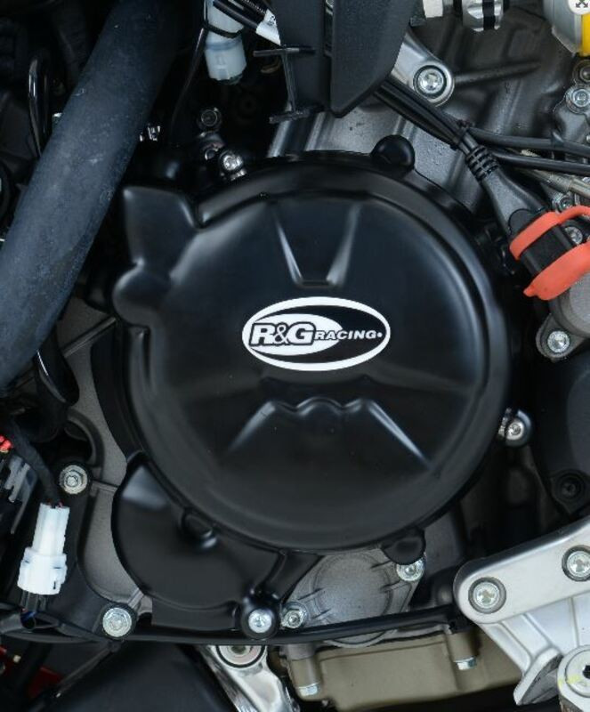 Couvre Carter d'Alternateur R&G pour Ducati 1199 Panigale - R - S (12-15) - ECC0194BK