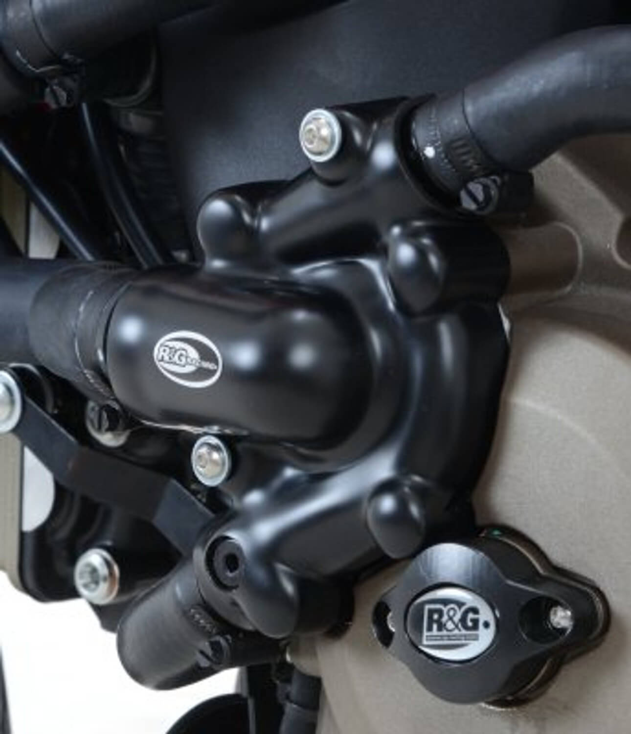 Couvre Carter pour pompe à eau pour Ducati Multistrada 1200 (15-18) - ECC0085BK