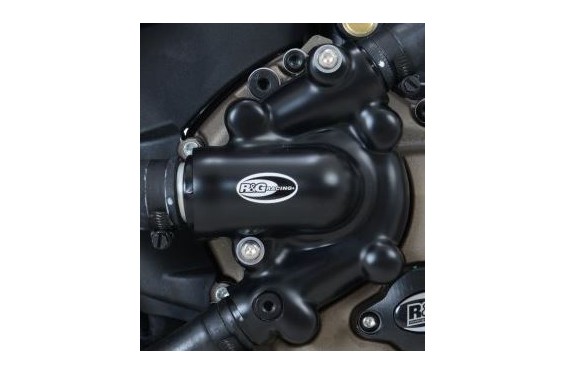 Couvre Carter de Pompe à Eau R&G pour Ducati Multistrada 1200 (15-18) - ECC0117BK