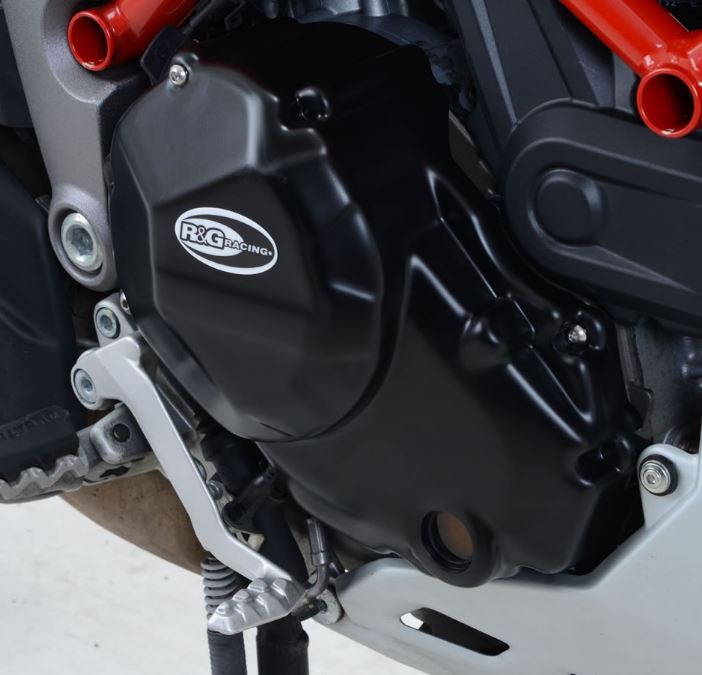 Couvre Carter d'Embrayage R&G pour Multistrada 1200 (15-17) - ECC0205BK