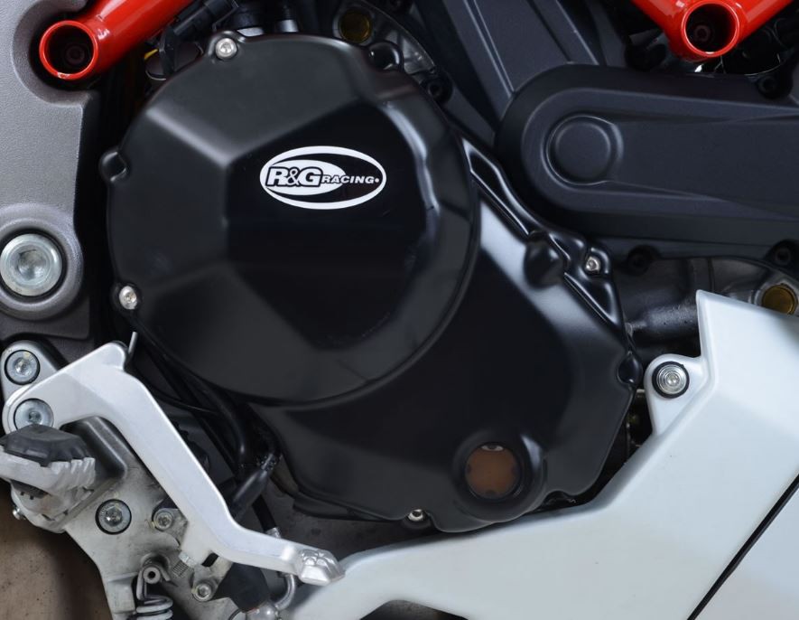 Couvre Carter d'Embrayage R&G pour Multistrada 1200 (15-17) - ECC0205BK