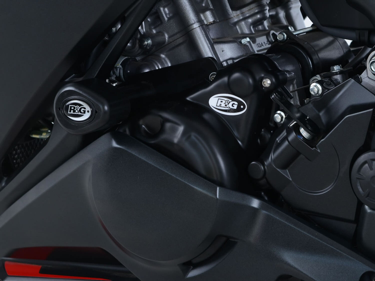 Couvre Carter Gauche R&G pour Honda CBR 250 RR (18-20) - ECC0237BK