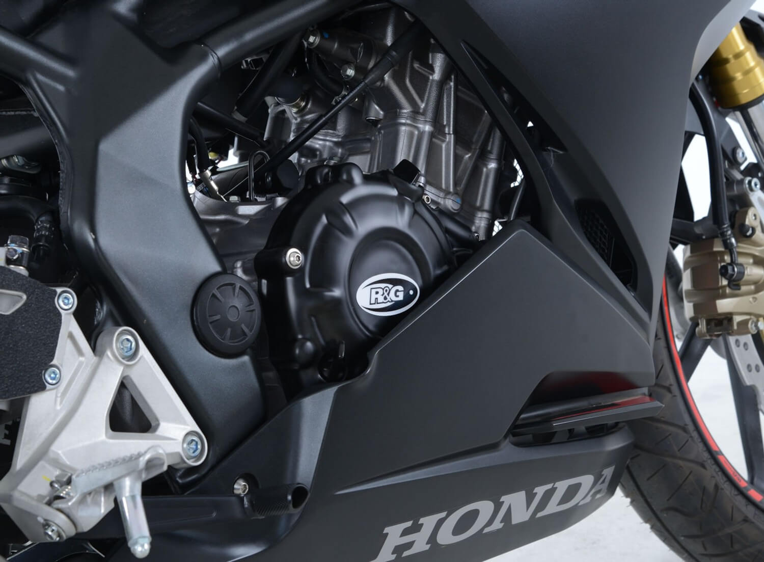 Couvre Carter Droit R&G pour Honda CBR 250 RR (18-20) - ECC0238BK