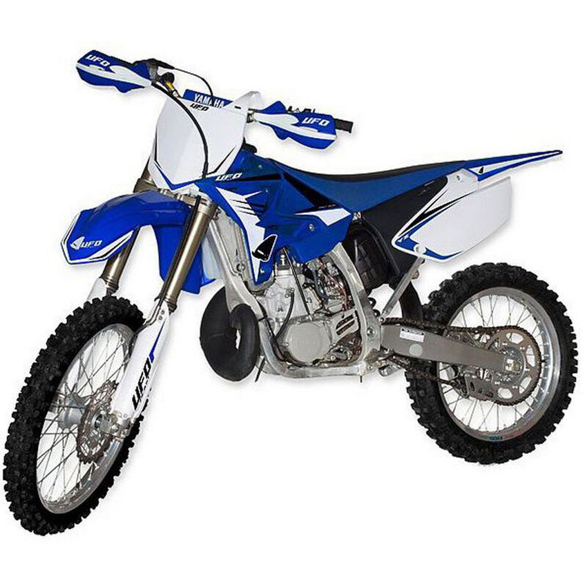 Kit Plastique UFO Bleu/Blanc pour Moto Yamaha YZ125 (03-14)