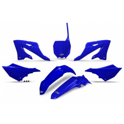 Kit Plastique UFO Bleu/Blanc pour Moto Yamaha YZ125 (2022) YZ250 (2022)